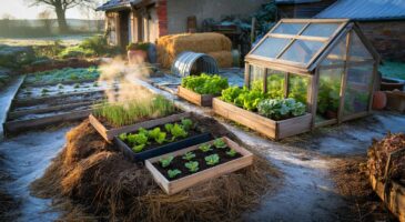 Voici le secret 2025 pour jardiner toute l&rsquo;année sans serre ni dépenses, même en novembre, et garder un potager vivant sous le gel