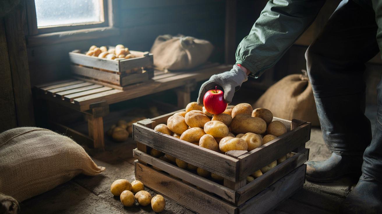 Voici le secret des maraîchers pour garder les pommes de terre tout l’hiver 2025, avec un détail simple qui coupe net la germination