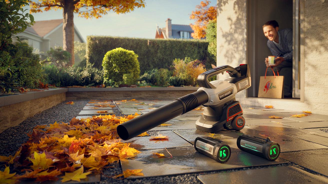 Voici le souffleur sans fil à 85,99 € chez Darty qui affole le voisinage en novembre 2025, deux batteries et un moteur 600 W à la clé