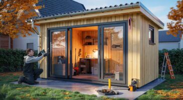 Voici le studio en bois 15 m² lydia chez Castorama en novembre, en forte baisse de prix, et ce détail intrigue les bricoleurs