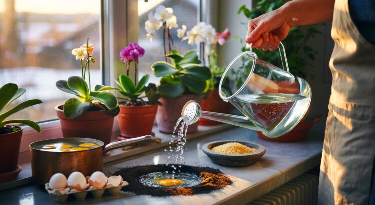 Voici l’eau de cuisson des œufs, trésor caché pour les plantes d’intérieur selon l’Inrae, un allié inattendu pour l’hiver 2025