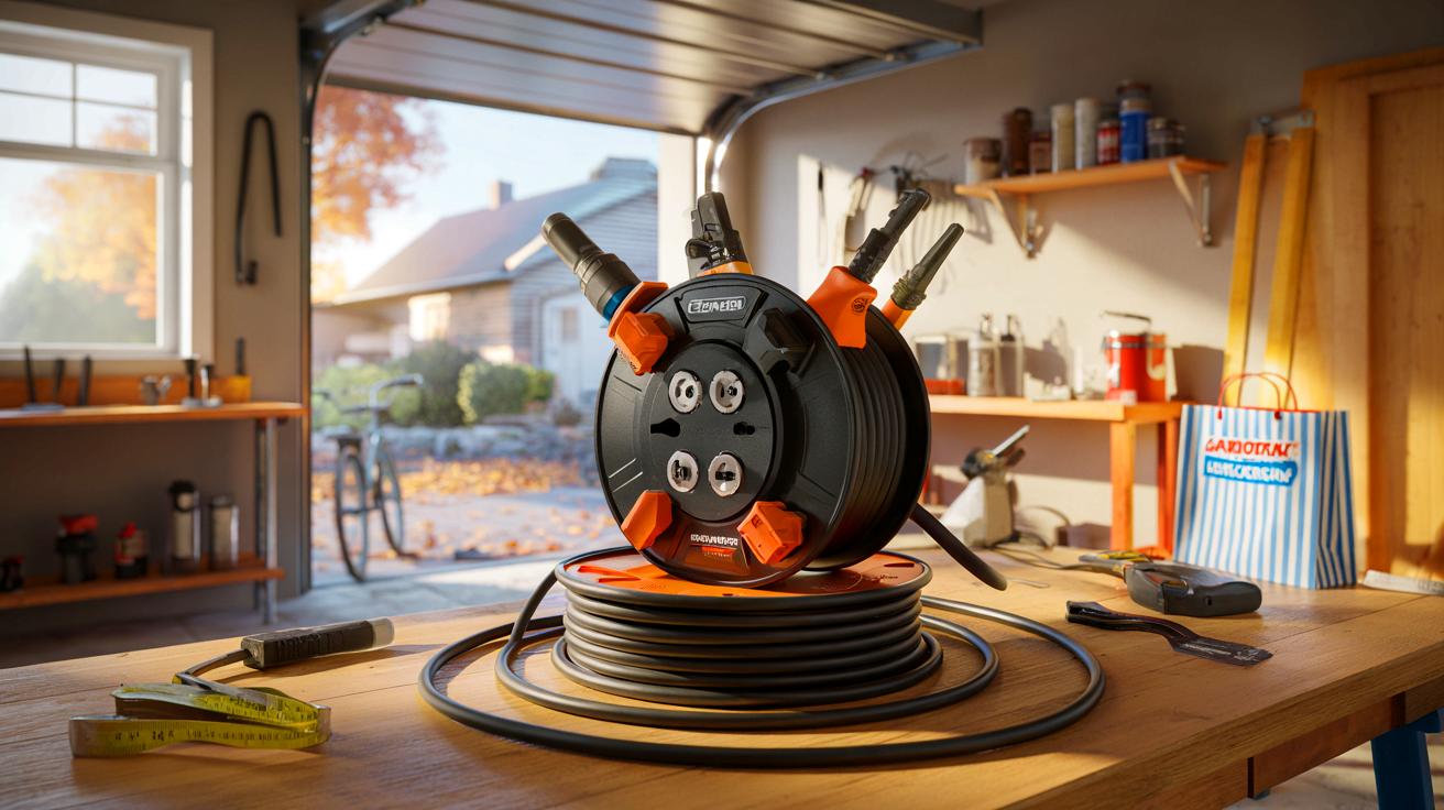 Voici l&rsquo;enrouleur 7 m à 11,95 € chez Action en novembre 2025, la solution maline qui change les bricolages du week-end