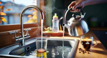 Voici l’erreur avec l’eau chaude du robinet qui glisse des toxiques dans le café, novembre rappelle un geste simple et oublié