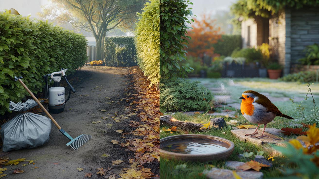 Voici l’erreur de novembre 2025 au jardin qui fait fuir les rouges-gorges, et le geste simple qui change tout en quelques jours