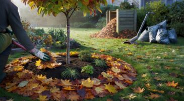 Voici l’erreur que font les jardiniers avec les feuilles mortes en novembre 2025 et le geste simple qui change tout au jardin