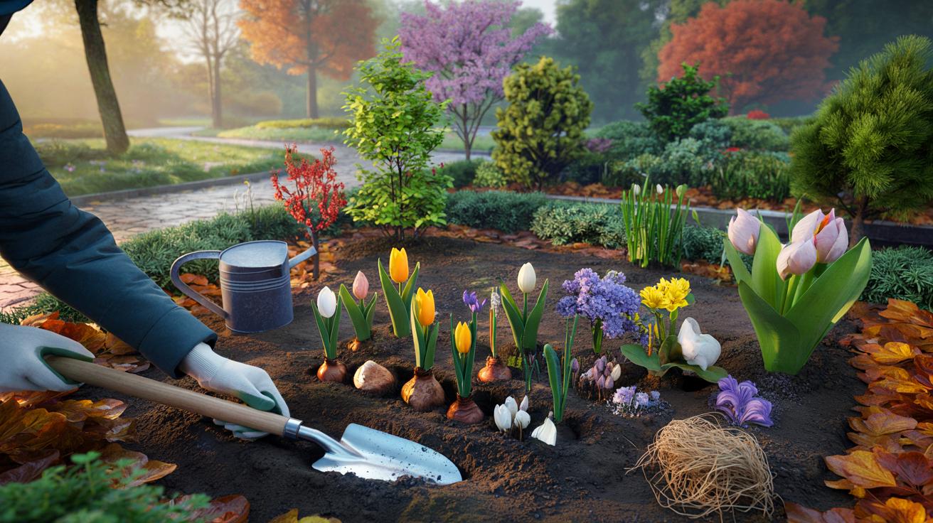 Voici les bulbes et arbustes à planter en novembre 2025 pour un jardin qui reprend vie avant les autres, sans rater la dernière fenêtre