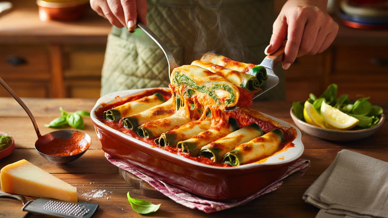 Voici les cannellonis épinards-ricotta qui font l&rsquo;unanimité en novembre 2025, et ce détail simple change tout au moment du gratin