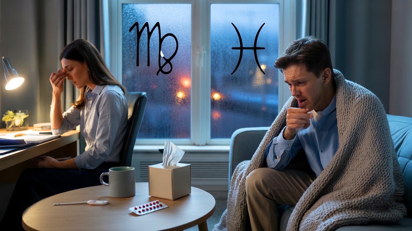 Voici les deux signes du zodiaque qui risquent de transformer un simple malaise en vrai souci en novembre 2025, selon l&rsquo;astrologie santé