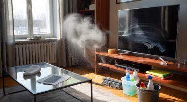 Voici les erreurs bêtes de ménage qui salissent tout en hiver 2025, et ce geste quotidien qui transforme la poussière en invitée permanente