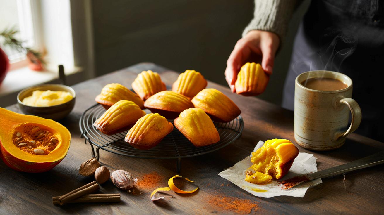 Voici les madeleines potimarron-épicées qui réchauffent novembre 2025, un secret de goûter moelleux que personne n&rsquo;avoue vraiment