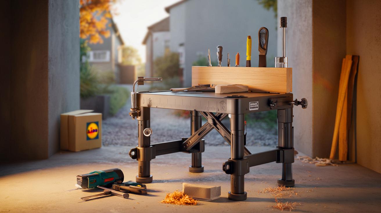 Voici l’établi multifonction Lidl à 19,99 € qui change l’atelier en novembre 2025, et pourquoi il fait parler tous les bricoleurs