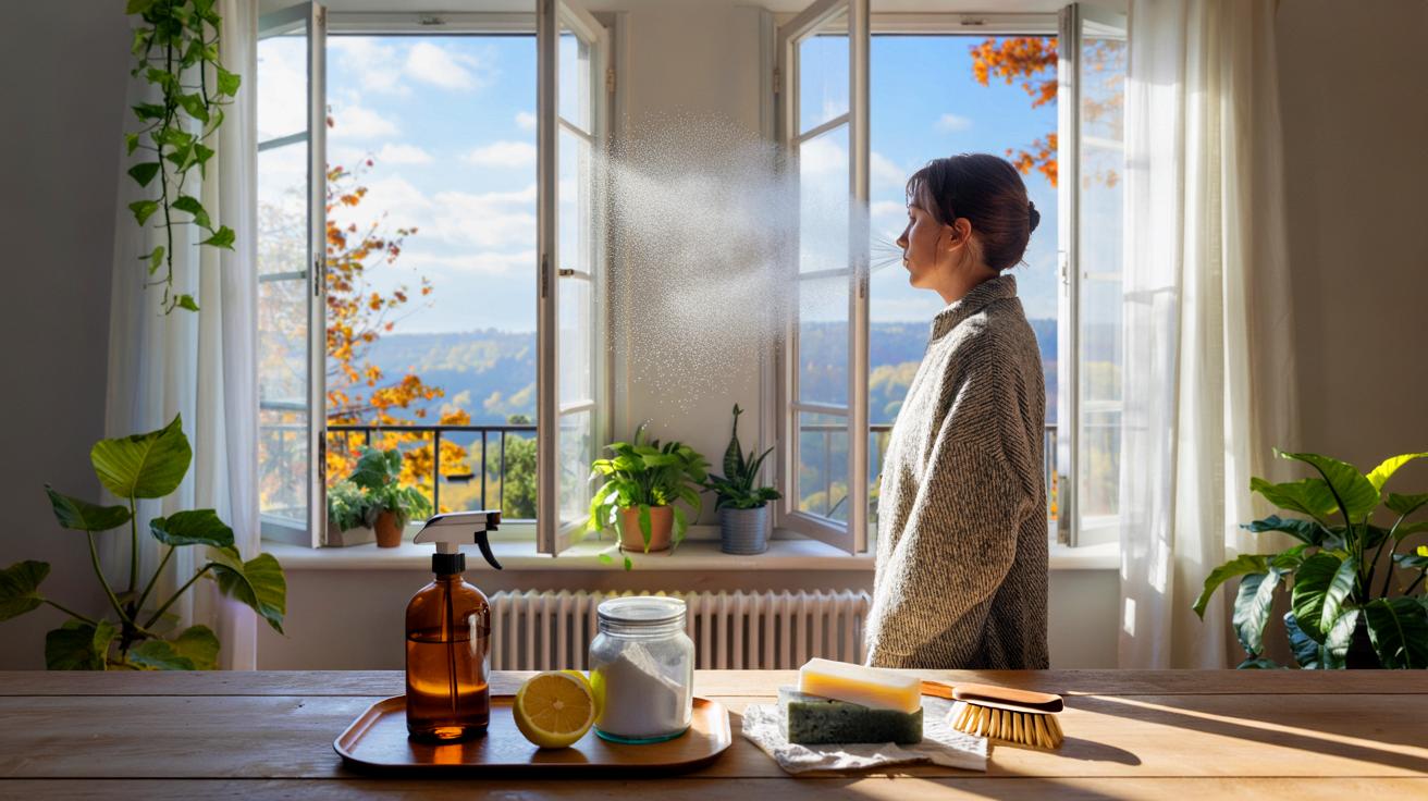 Voici l&rsquo;habitude simple de novembre 2025 qui réduit la pollution de l&rsquo;air intérieur chez soi et rend la respiration nettement plus facile