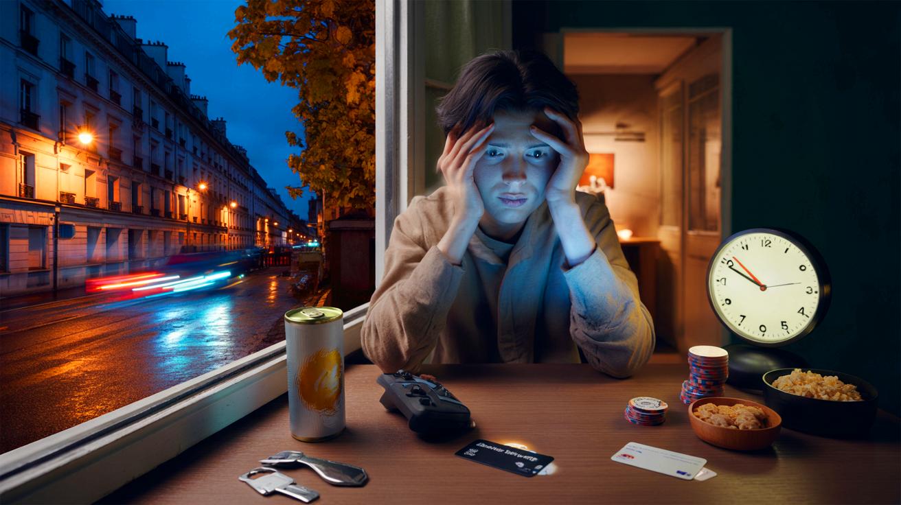 Voici l&rsquo;heure où la nuit fait dérailler le jugement en France après minuit, avec un pic discret en octobre 2025