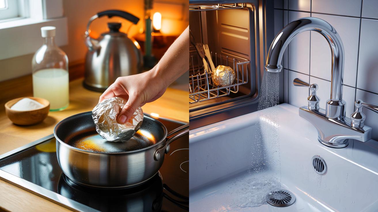 Voici pourquoi une boule de papier aluminium dans la cuisine et la salle de bain fait toute la différence en novembre 2025