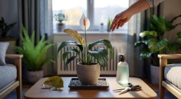 Voici pourquoi votre lys de paix brunit en novembre 2025 et ce geste discret qui relance ses feuilles avant le pire