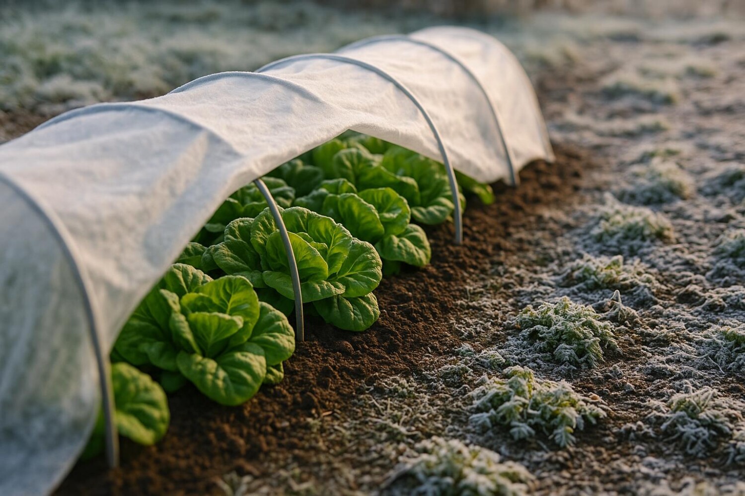 Vos légumes d’hiver pourrissent ? cette installation méconnue les sauve du gel sans serre ni travaux