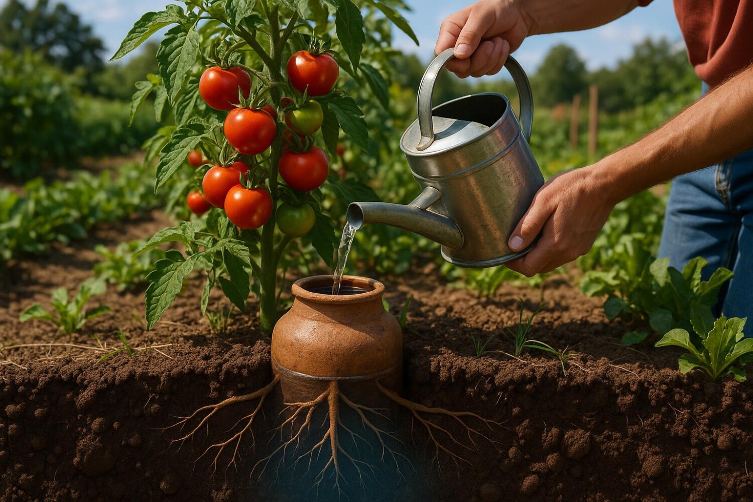 Vous jetez ce déchet métallique ? Il peut rendre l’arrosage automatique et alléger vos factures d’eau