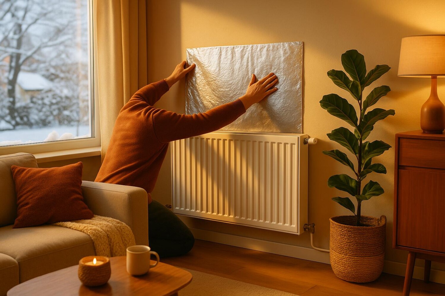 Action : ce film argenté à 3,99 € booste vos radiateurs et évite de gaspiller votre chauffage cet hiver