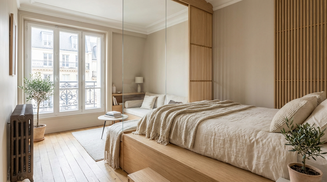 Adieu les studios étouffants : ce système malin en 3 étapes agrandit votre appart sans pousser les murs