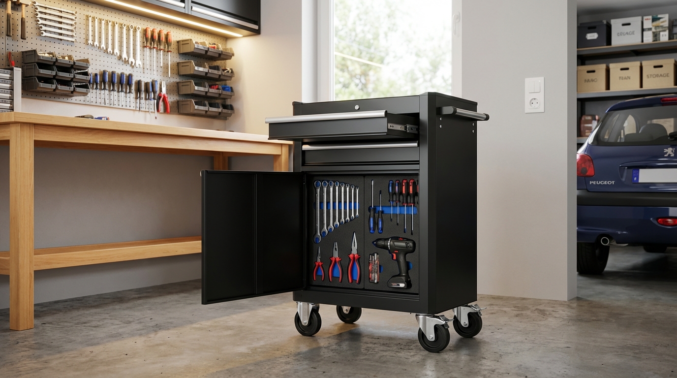 Atelier en bazar : cette servante d’atelier Magnusson à 279 € chez Castorama peut tout changer, à ne pas laisser passer