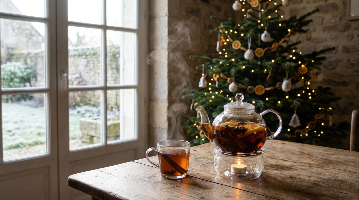 Avant d’acheter un thé de noël hors de prix, testez ce mélange maison aux agrumes et épices prêt en 10 minutes