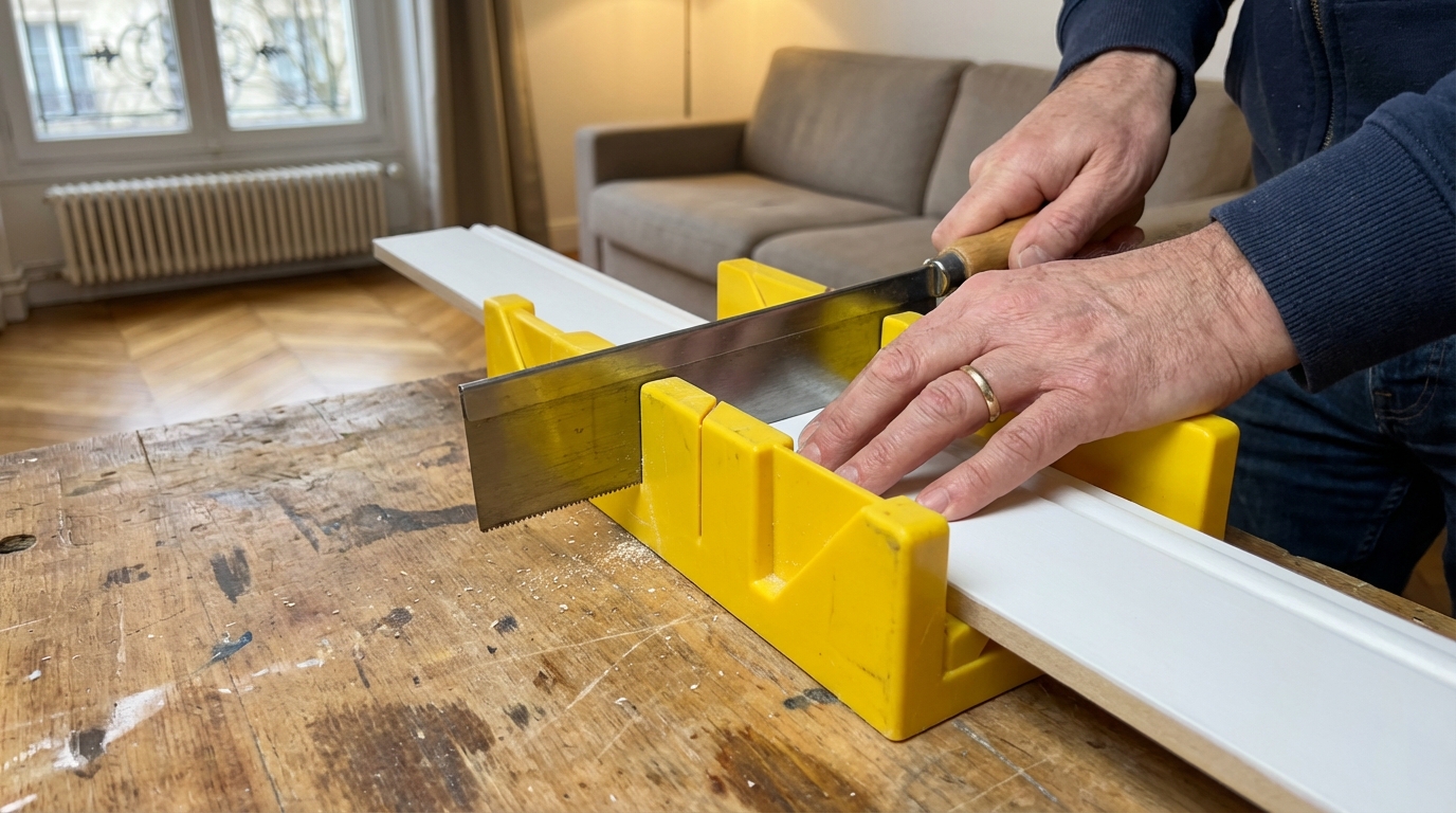 Castorama : ce petit outil à 7,19 € évite la grosse scie et change tout pour couper plinthes et moulures