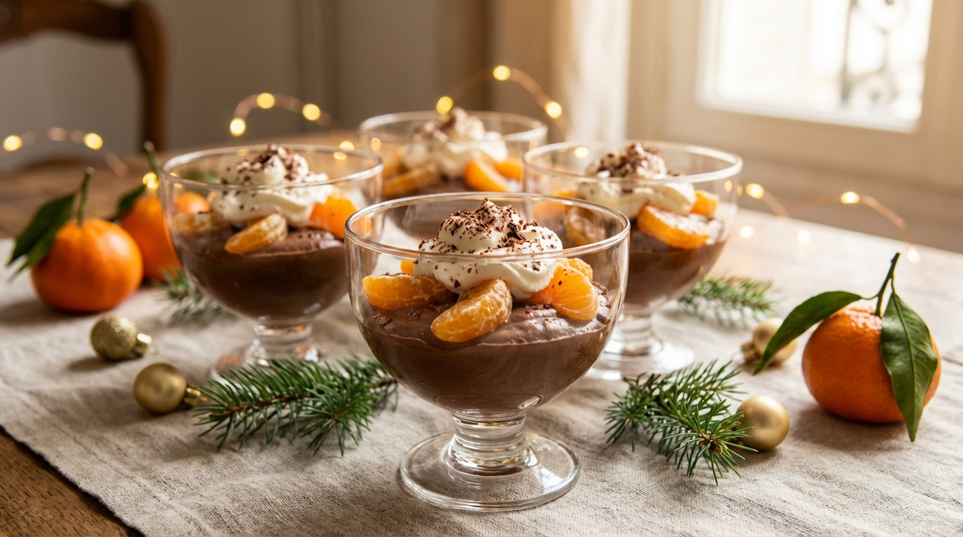 Ce dessert chocolat clémentine de Cyril Lignac, prêt en 10 minutes, va tout changer après vos repas de fêtes