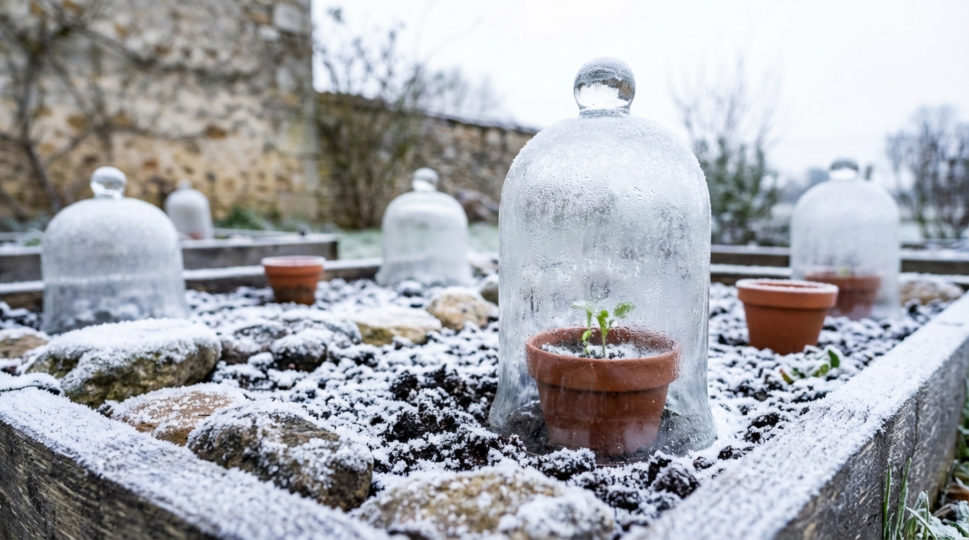 Ce geste avec un objet du quotidien que les jardiniers nordiques font en plein hiver pour des boutures impeccables