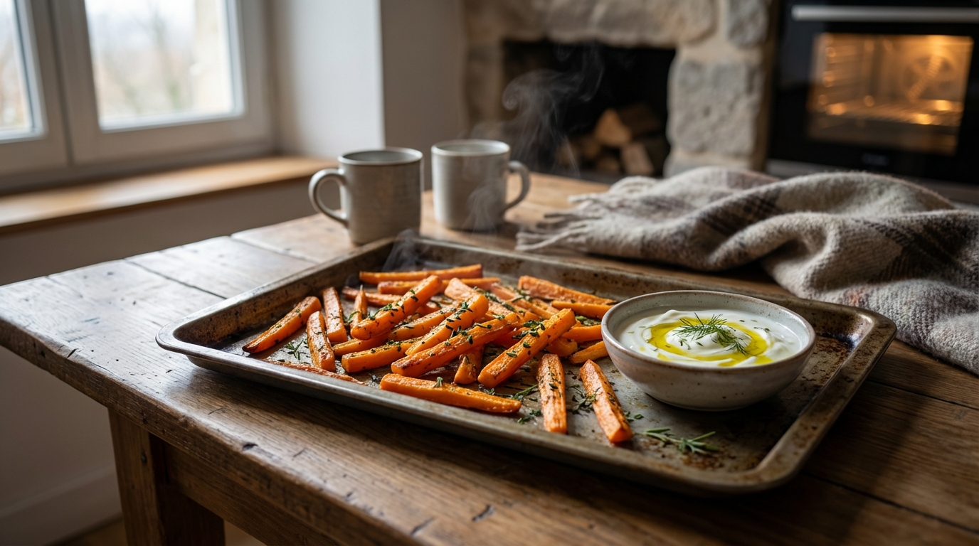 ce légume d’hiver en frites au four croustillantes va faire oublier les pommes de terre et alléger vos repas d’hiver