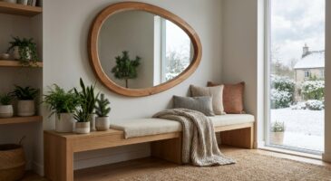 Ce miroir en bois en promo à 44 € chez sweeek change toute la déco : l&rsquo;effet naturel qui surprend