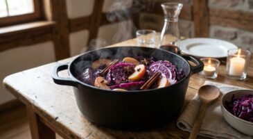 Ce plat d’hiver au chou rouge et aux pommes devient irrésistible grâce à cette cuisson toute simple