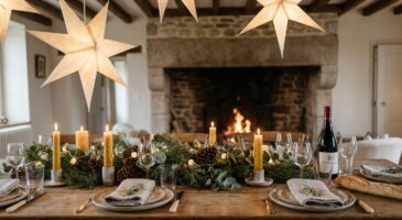 Ce pliage en papier à suspendre au-dessus de la table change tout à vos dîners d&rsquo;hiver (arrêtez de l&rsquo;ignorer)
