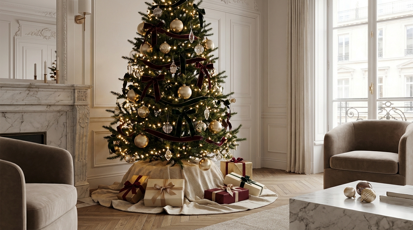 Ce trio de décorations pas chères transforme votre sapin en modèle de palace, mais presque personne ne l’utilise
