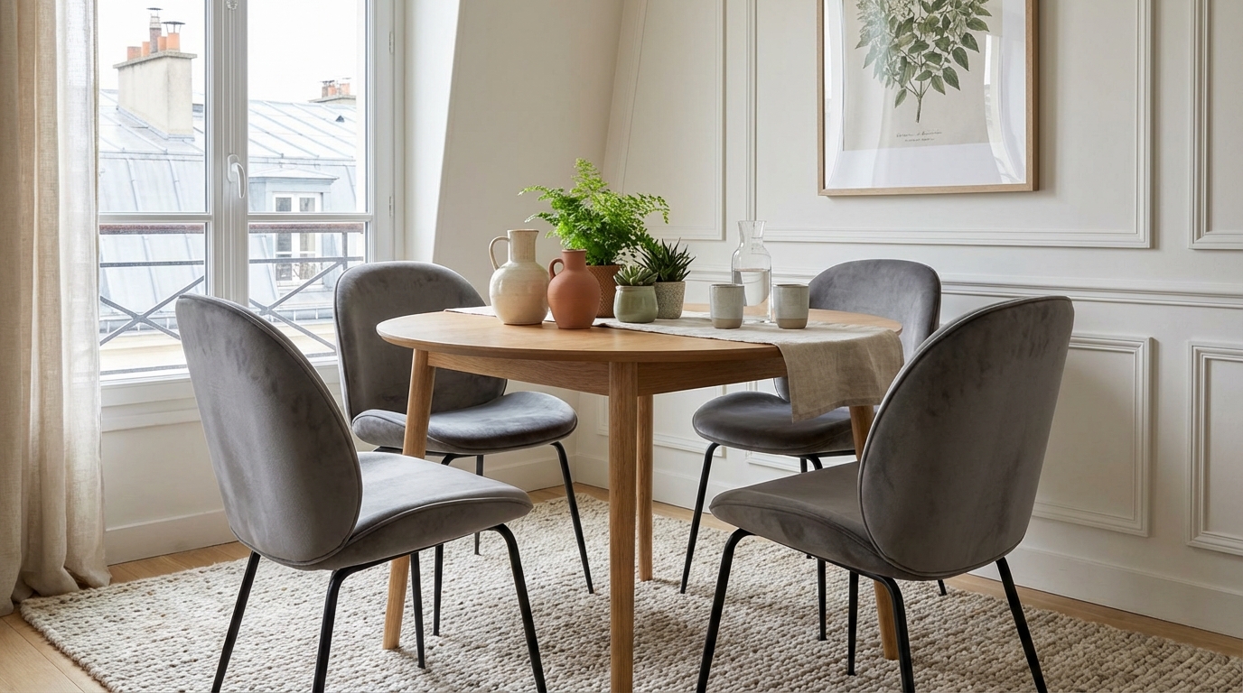 Ces chaises en velours style Pinterest sont à moitié prix chez Conforama, beaucoup vont le regretter après Noël