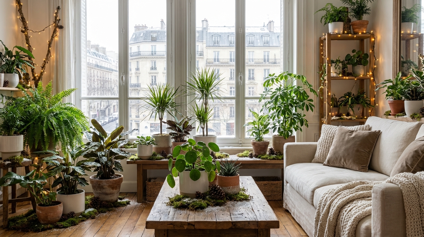 Cet hiver, transformez votre salon en forêt d&rsquo;intérieur féérique avec ces 7 plantes que tout le monde sous-estime