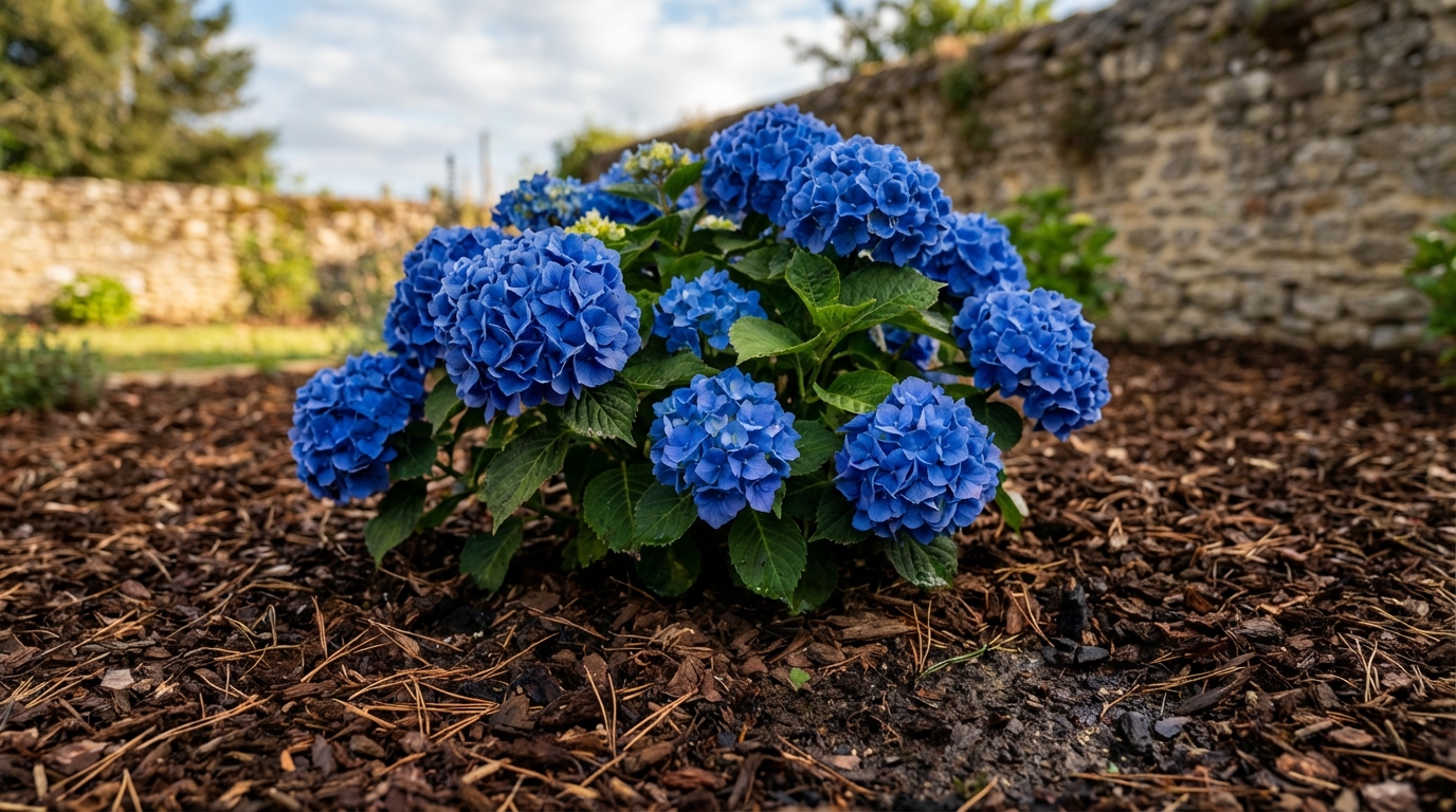 Cette astuce naturelle avec deux déchets du quotidien peut rendre vos hortensias bleu vif, adoptez-la vite