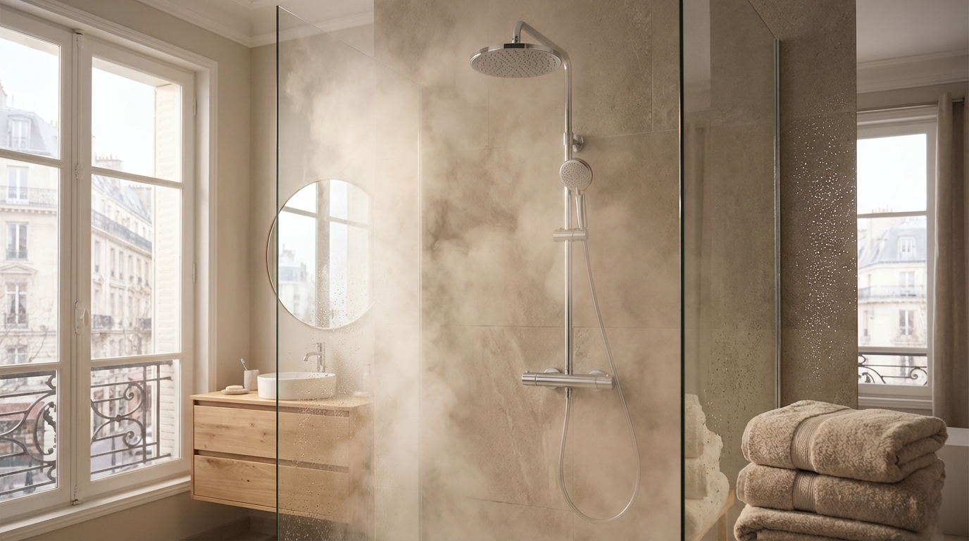 Cette colonne de douche thermostatique chez Leroy Merlin tombe à 129 € : pourquoi elle risque de disparaître à ce prix