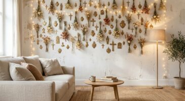 Cette déco sacrée à moins de 20 € transforme un mur blanc et affole Instagram, sans percer un seul trou