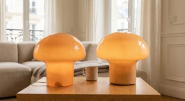 Cette lampe champignon 70s à 59 € chez nüma fait un carton : pourquoi tout le monde se l&rsquo;arrache cet hiver