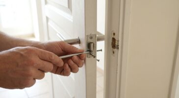 Cette méthode pour changer une serrure de porte intérieure évite la porte bloquée et l&rsquo;erreur qui abîme votre porte