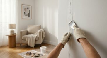 Cette méthode pour solidifier un angle de mur fissuré évite le retour des cassures, si vous ne zappez pas ce geste