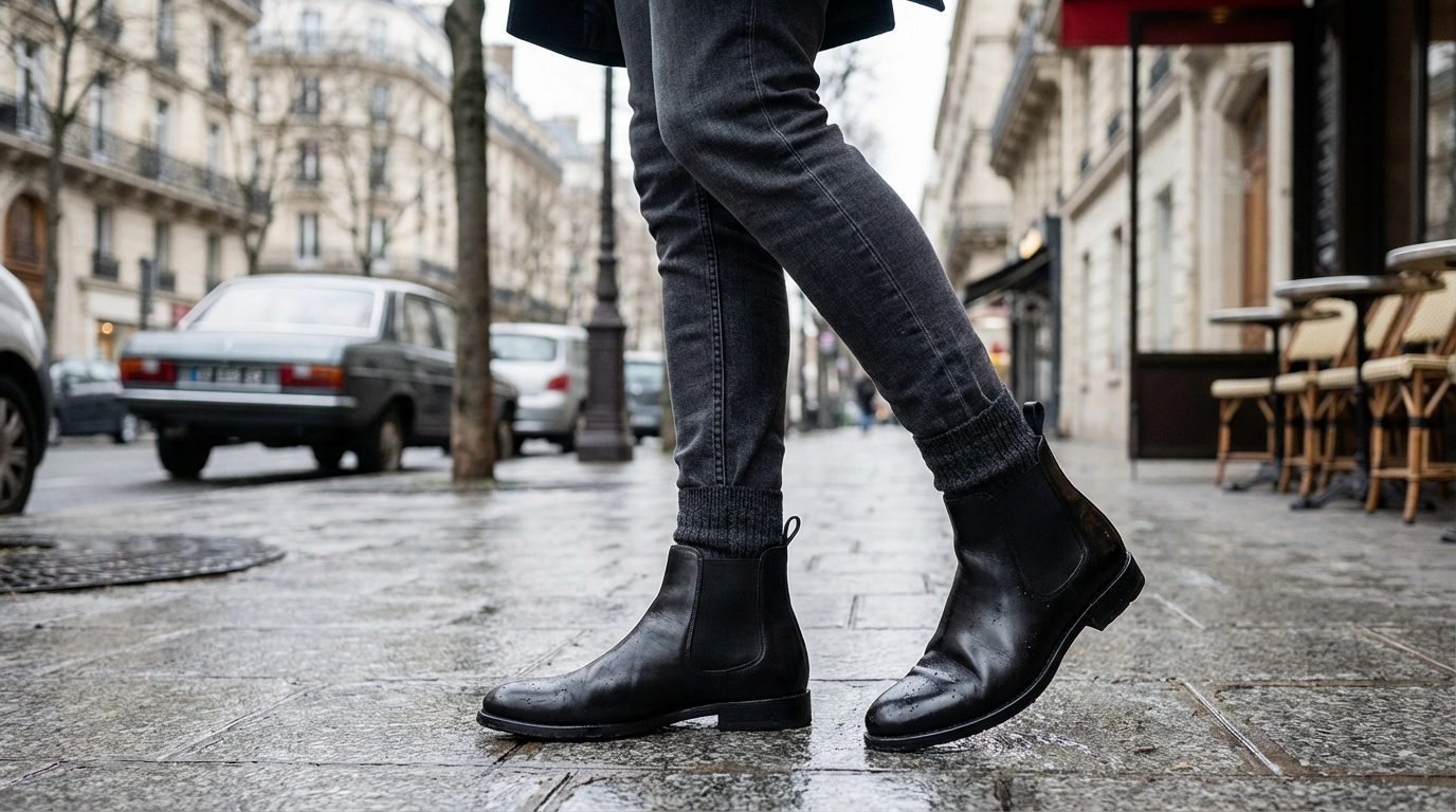 Cette paire de bottines plates allonge vos jambes mieux que des talons hauts (et vous l’avez peut‑être déjà chez vous)