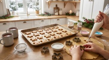 Cette recette ultra simple de biscuits pain d’épices au miel change les goûters d’hiver en rituel féerique en famille