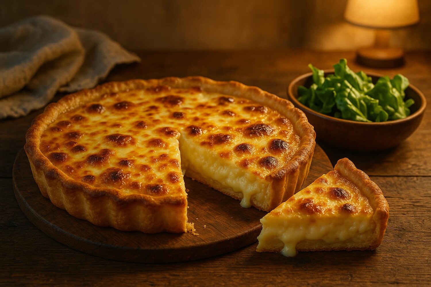 Cette tarte salée au fromage prête en 35 minutes va remplacer vos quiches habituelles tout l’hiver
