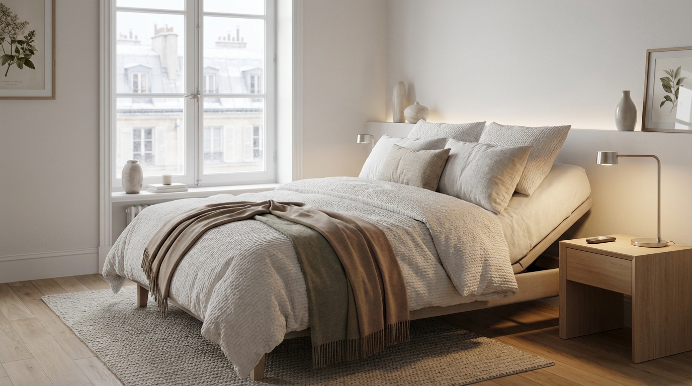 Chambre ultra cosy : ce lit électrique Cdiscount à prix choc va changer vos nuits, mais pas pour très longtemps