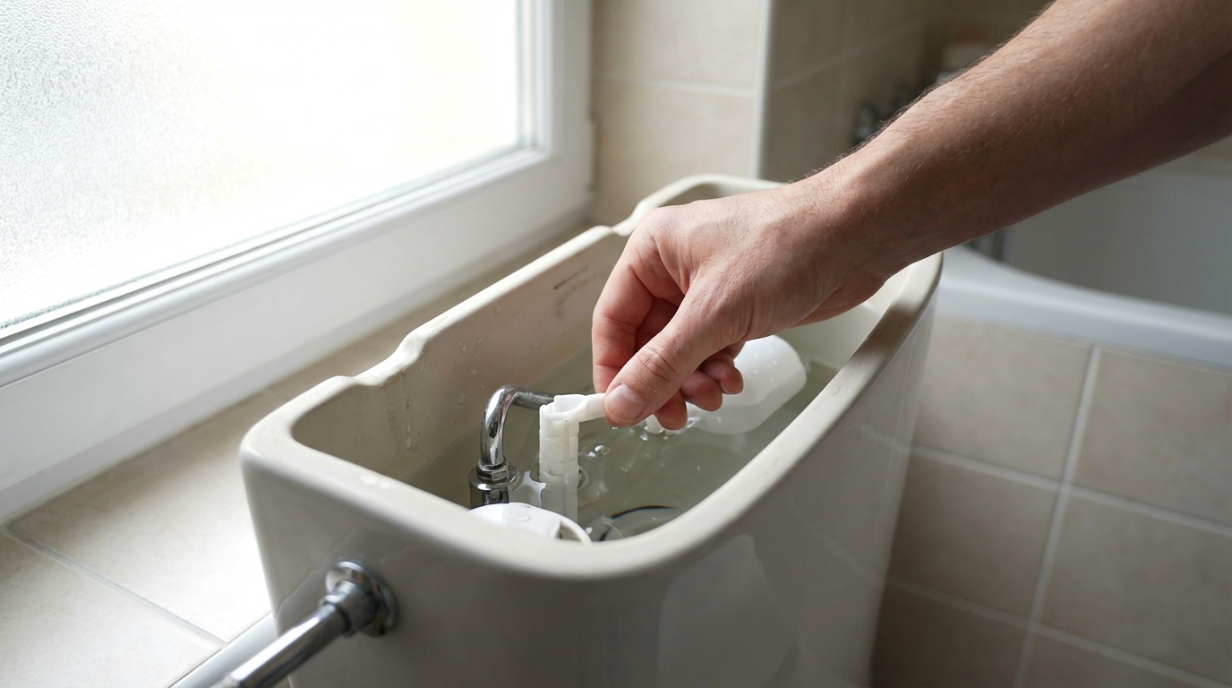 Chasse d’eau qui ne se remplit plus : ce geste méconnu à faire dans le réservoir avant d’appeler un plombier