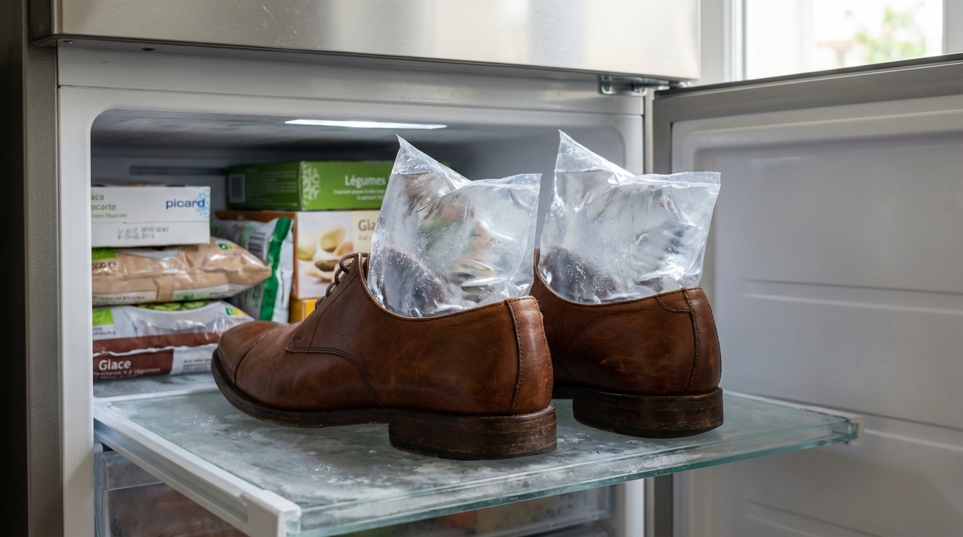 Chaussures trop serrées : cette astuce au froid promet de les élargir, mais peut aussi les ruiner en silence