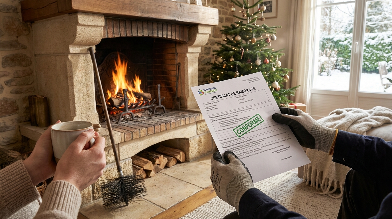 Cheminée : cet entretien oublié peut faire sauter l&rsquo;assurance et vous coûter jusqu&rsquo;à 450 € d&rsquo;un coup