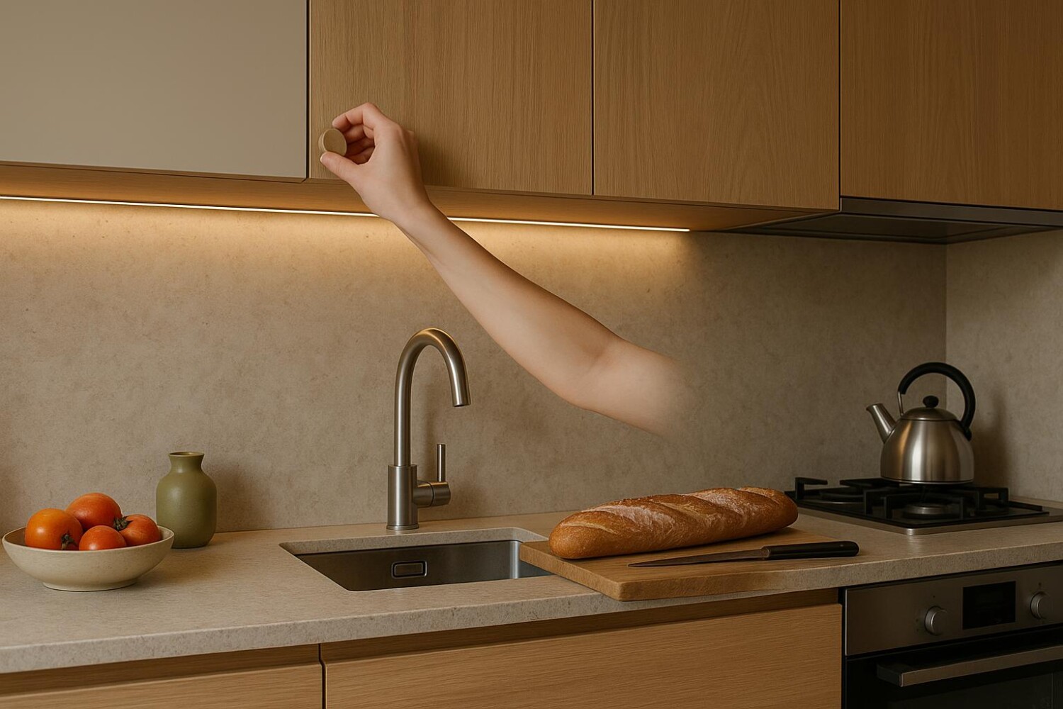 Cuisine 2026 : ne posez plus de crédence carrelée, ces matériaux tendance sans joints vont vous surprendre