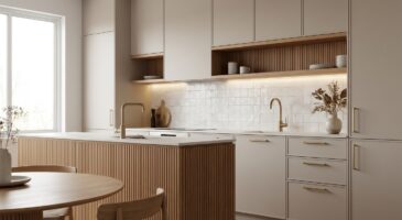 Cuisines 2026 : le vert sauge est déjà dépassé, voici la teinte neutre chic qui va tout remplacer